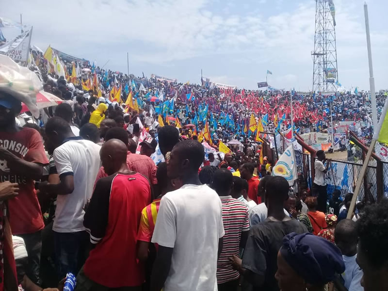 Meeting du FCC, le 27 octobre 2018 au stade Tata Raphaël de Kinshasa